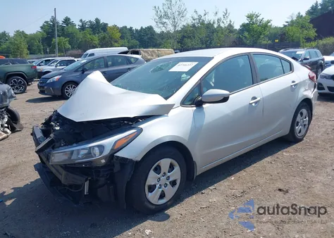 2018 Kia Forte Lx из США, поврежденный, VIN 3KPFK4A79JE265757